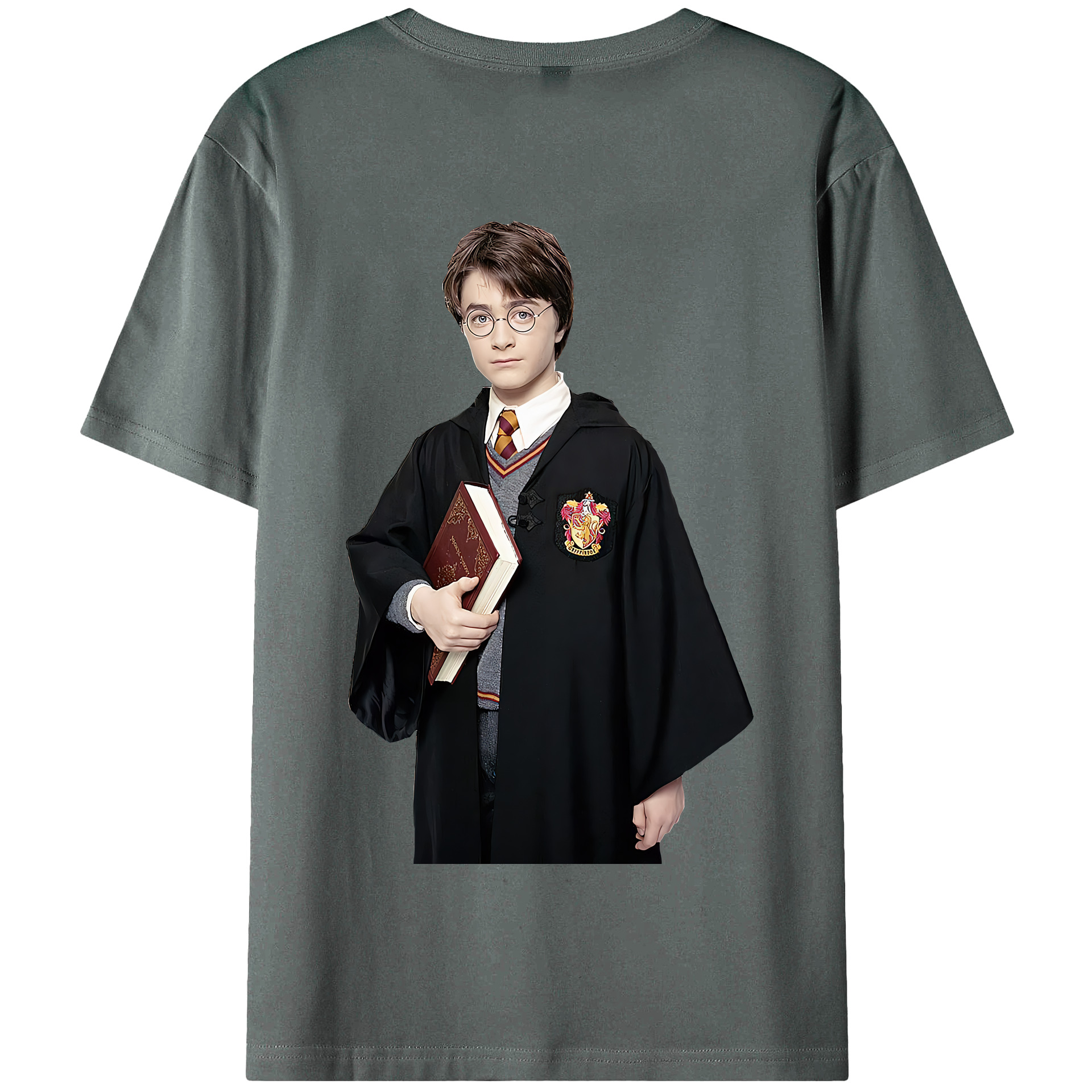 （画像用） Harry Potter ハリー・ポッターシリーズ 綿100％半袖Tシャツ（背面プリント）